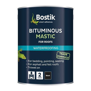 Picture of Bostik Bituminous Mastic for Roofs 2.5L