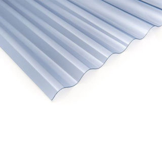 Picture of Marvec Corrugated PCV Sheet Clear 1.83M