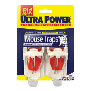 Big Cheese Mouse Trap Ultra Power 2 Pack