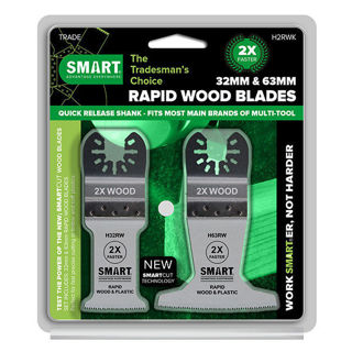 SMART Trade H2RWK Rapid Wood Blade 2 Piece Set Murdock Builders Merchants