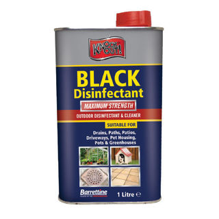 Picture of Barrettine Knock Out Black Disinfectant 1Lt