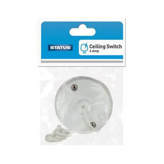 Picture of Status 6 Amp Ceiling Switch with Pull Cord Carded