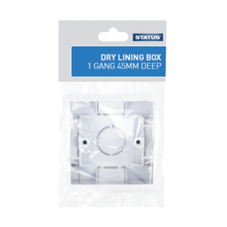Picture of Status 1 Gang 45mm Dry Lining Box