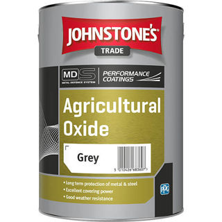 Johnstone's Trade Agricultural Oxide Grey 5Lt Murdock Builders Merchants