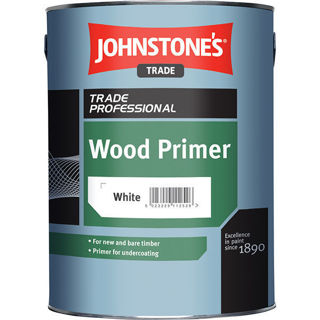 Johnstone's Wood Primer White 1Lt Murdock Builders Merchants