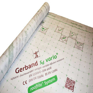 Gerband SD Variable Control Airtight Membrane 1.5 x 40m Murdock Builders Merchants