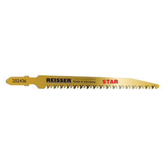 Reisser Jigsaw 202436 T234X ‘STAR’ Blades for Wood (Pack 5pcs) Murdock Builders Merchants