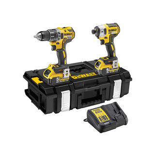 DeWalt DCK266P2T 18V Brushless Twin Pack Combo Kit Murdock Builders Merchants