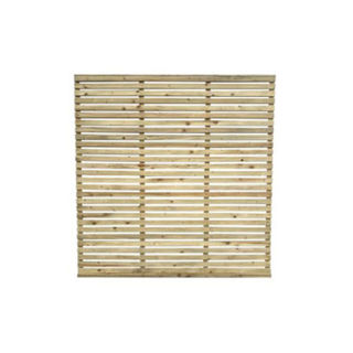 Timber Vista Screen 6 ft x 6 ft 1800 x 1815mm Murdock Builders Merchants